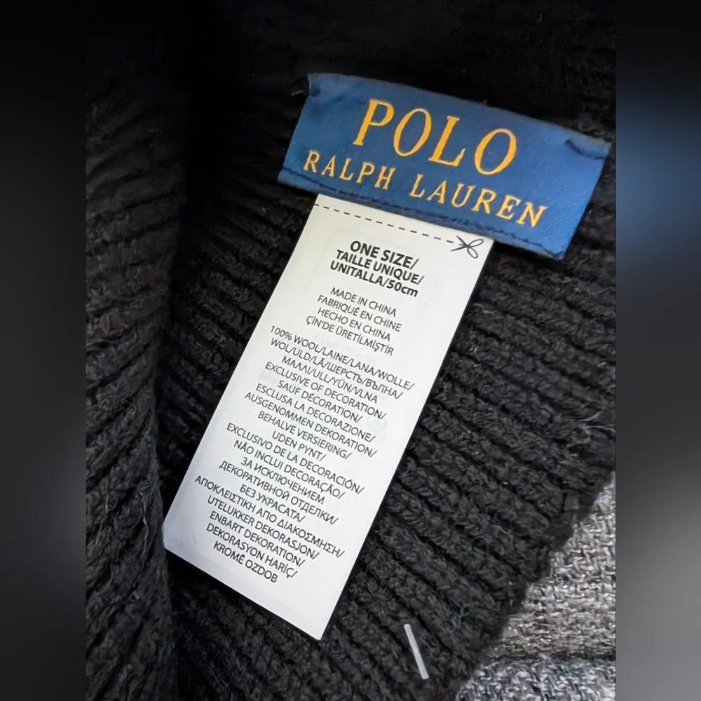 Polo Ralph Lauren Holiday Bear Beanie